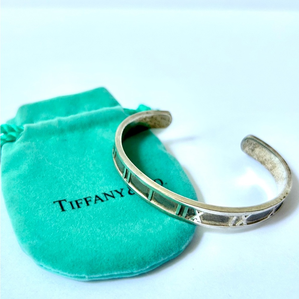 Tiffany & Co. Silver Atlas Cuff Bracelet - Silver